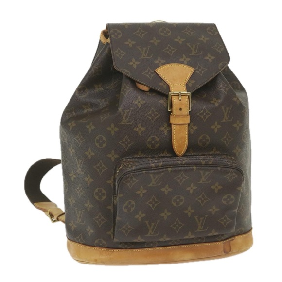 LOUIS VUITTON Monogram Montsouris GM Backpack M51135 LV Auth bh134 - Picture 1 of 16
